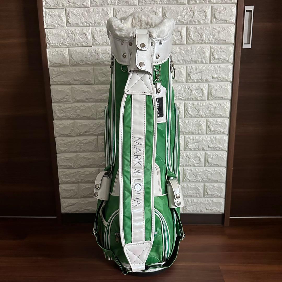 美品 希少 MARK&LONA Gauge Camo Cart Bag グリーン