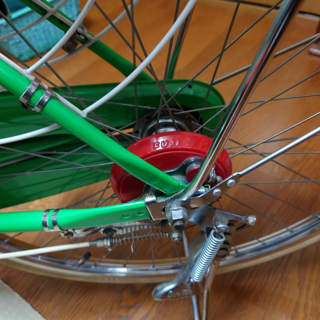 ■未走行車■日米富士自転車　当時物昭和レトロ自転車　美品　ママチャリ　デコチャリ