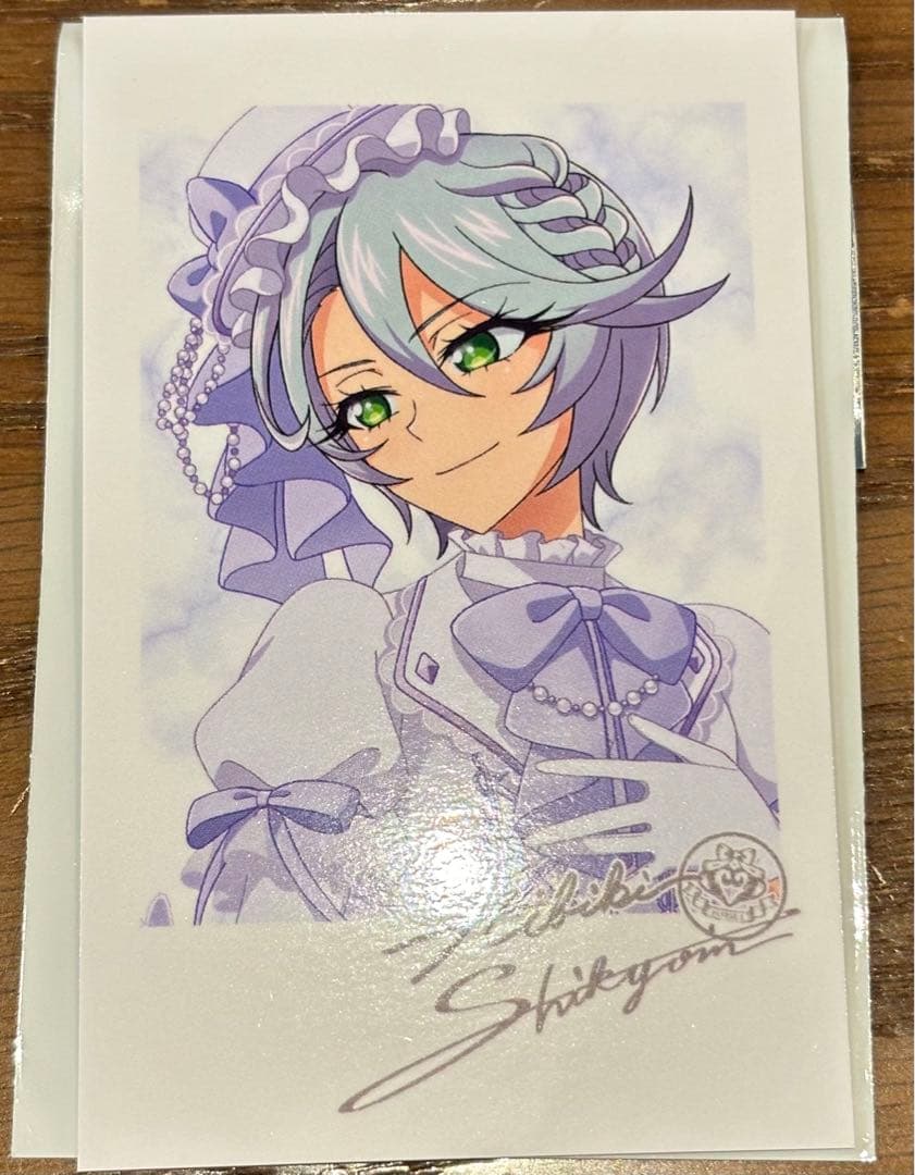 プリパラ LAFARY 紫京院ひびき　缶バッジ12個 購入特典　1枚