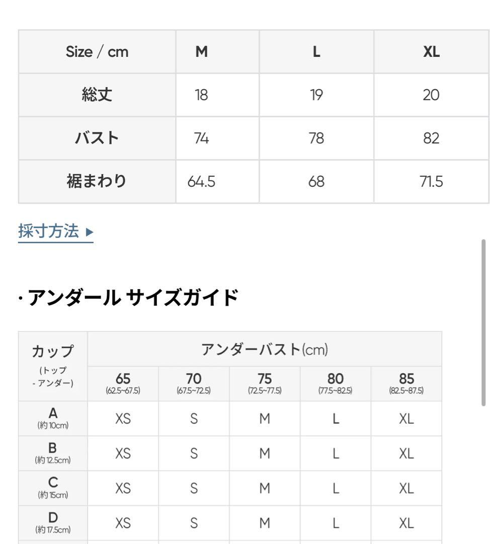 【美品】 AndarバックラインスポーツブラXL 2点セット
