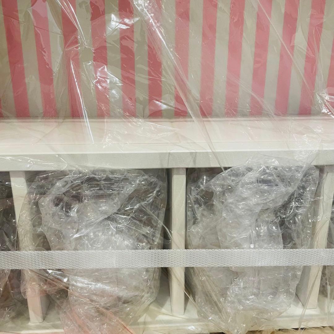 調味料ラック　ピンク　おしゃれ　可愛い　コレクション棚