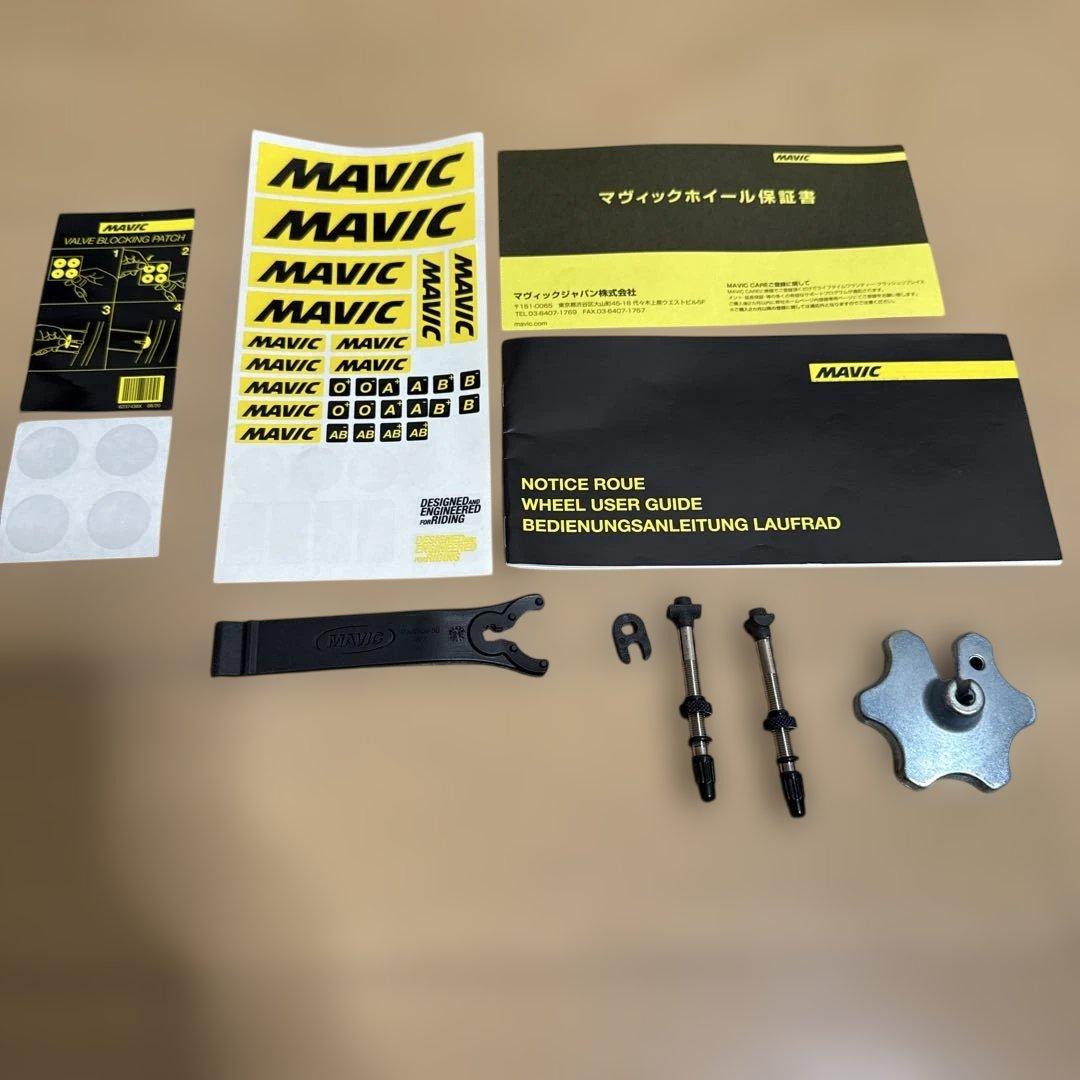 【美品】MAVIC COSMIC SLR 45 DISC シマノ