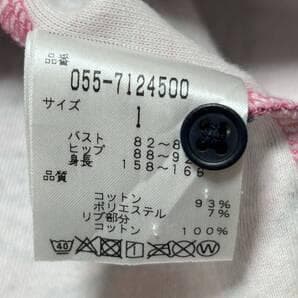 パーリーゲイツ 総柄 ノースリーブ ワンピース 染み込みプリント ハイデザイン