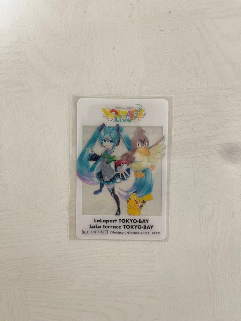 VOLTAGE Live カードセット 初音ミク ポケモン
