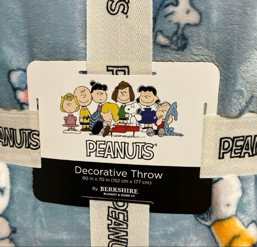 B*)様 新品未使用　コストコブランケット　スヌーピーPeanuts®大判ひざ掛