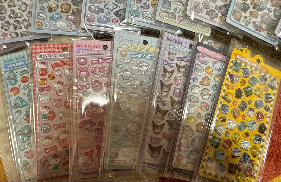 ボンボンドロップシール 正規品 プチトレイン 水族館限定 まとめ売り セット売り