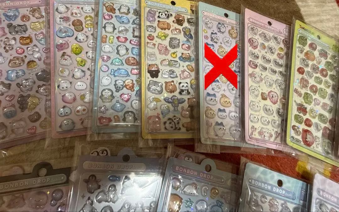 ボンボンドロップシール 正規品 プチトレイン 水族館限定 まとめ売り セット売り