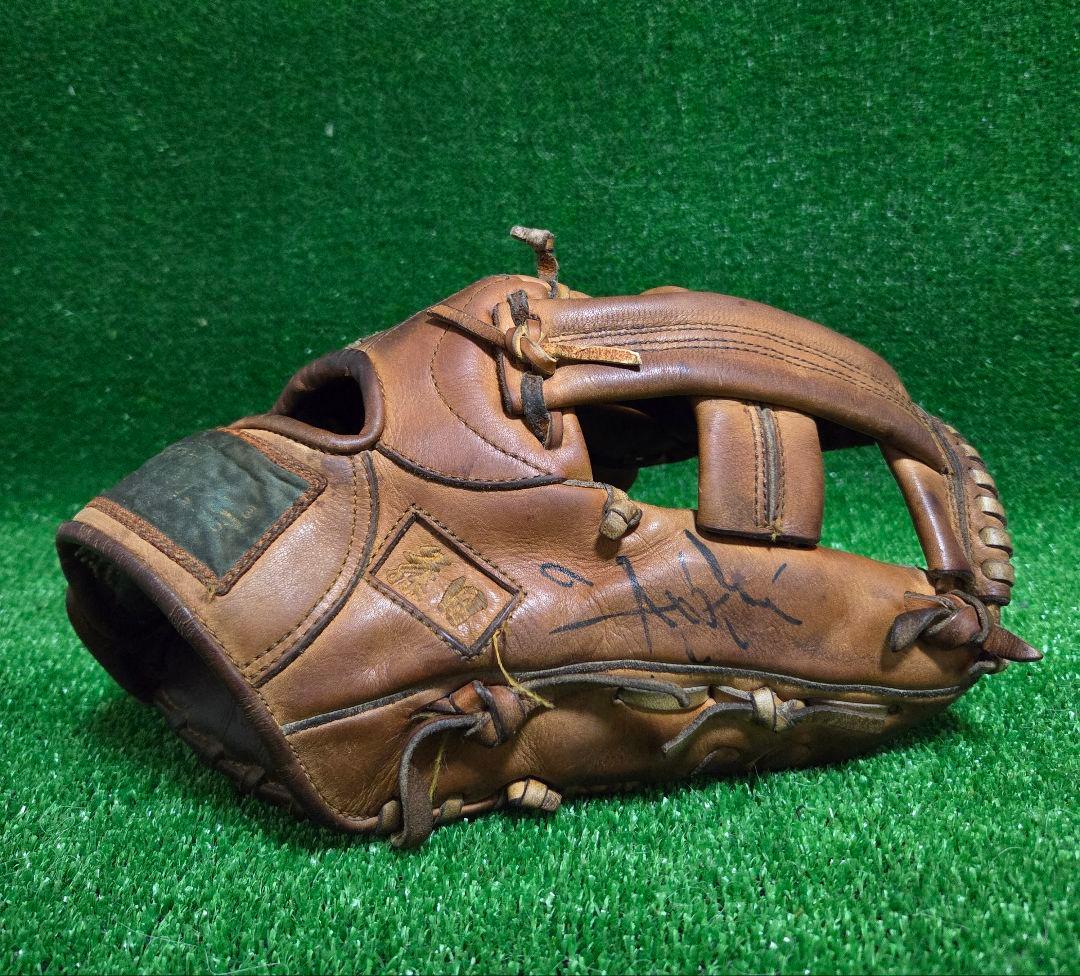 美津和タイガー阪神タイガース藤田平選手実使用品