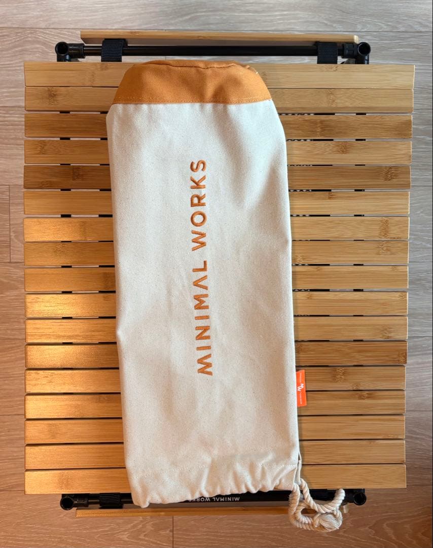【新品未使用】MINIMAL WORKS モカロールテーブル　バンブー