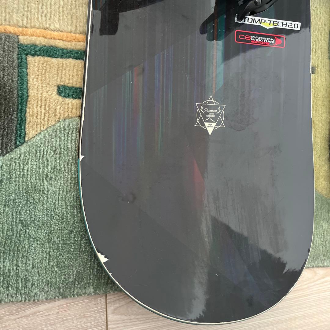 値下げ　SMOOTH 154cmスノーボード XFバインディングセット