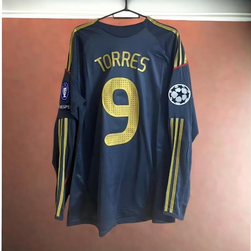09-10 リバプール TORRES トーレス 長袖 ユニフォーム 9番