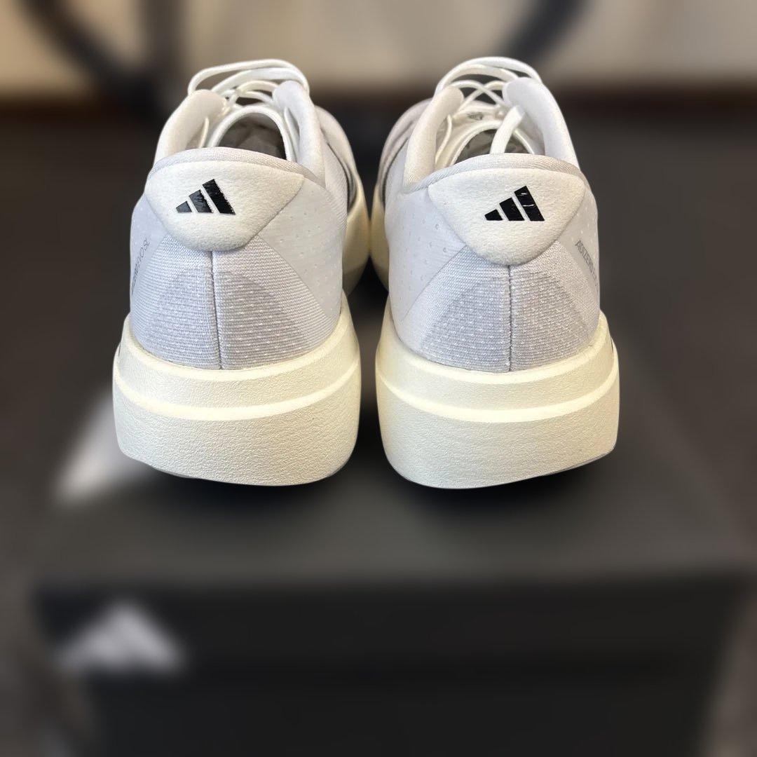 adidas EVO SL 27cm ランニングシューズ ホワイト/ブラック