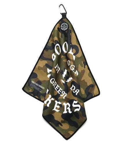 GOOLD GOLF ROCKERS OG LOGO CAMO ゴルフ タオル