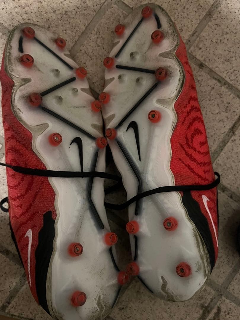 Nike スパイクシューズ レッド/ブラック