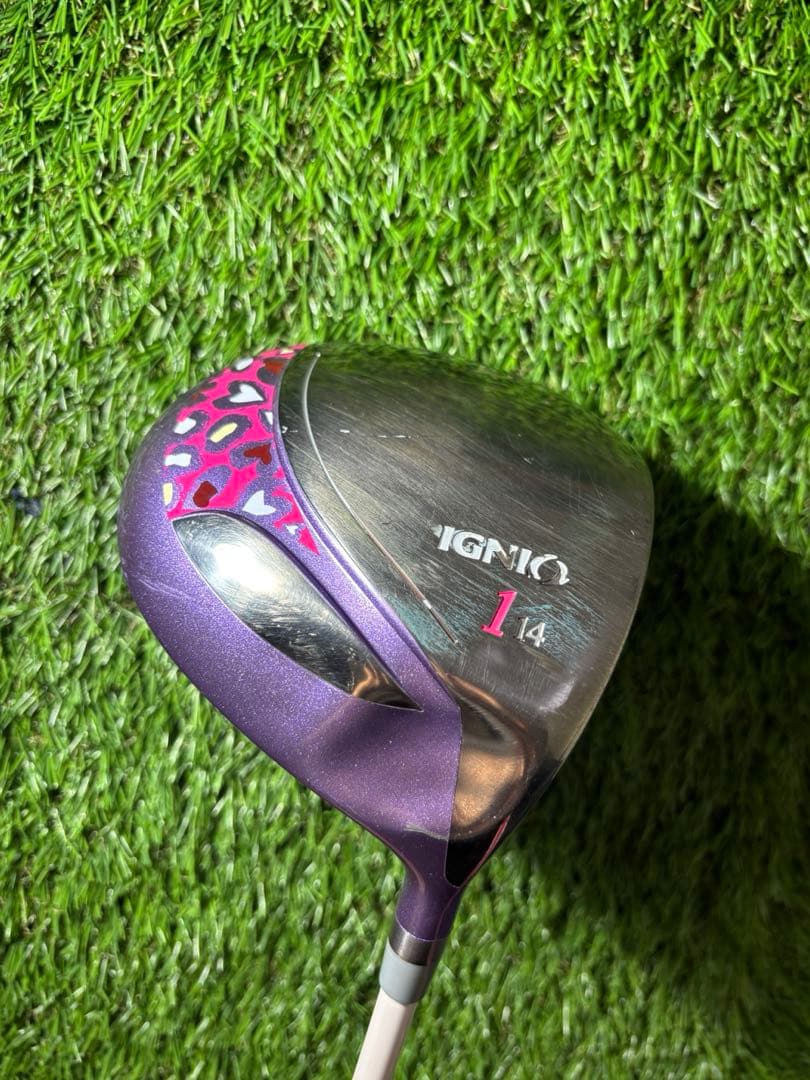 【訳あり格安】IGNIO イグニオ レディース ゴルフ 6本セット バッグ付
