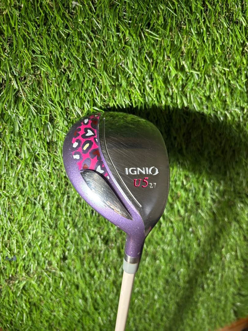 【訳あり格安】IGNIO イグニオ レディース ゴルフ 6本セット バッグ付