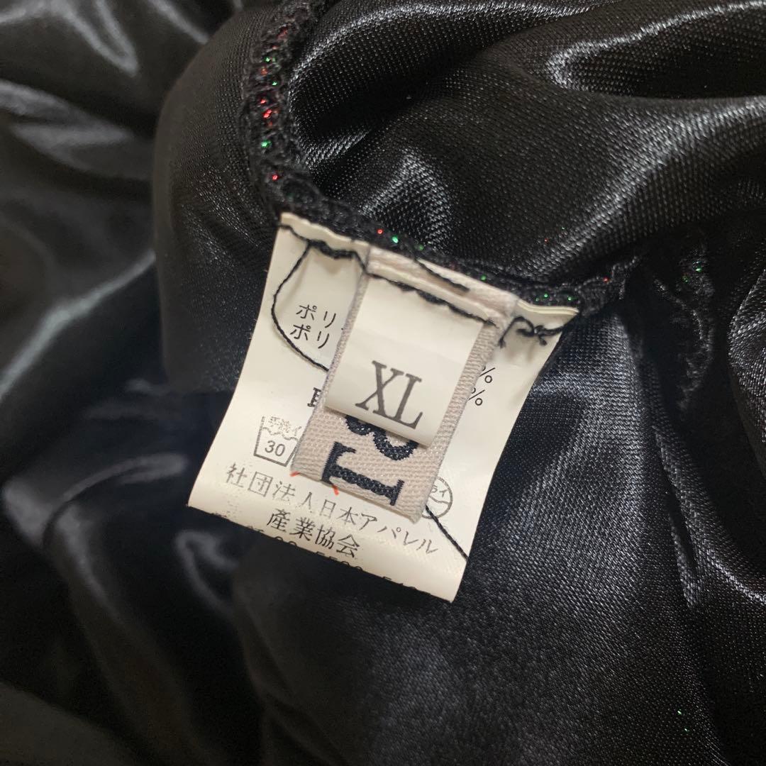 【T&Y】社交ダンス　薔薇　総柄　ドレス　XL