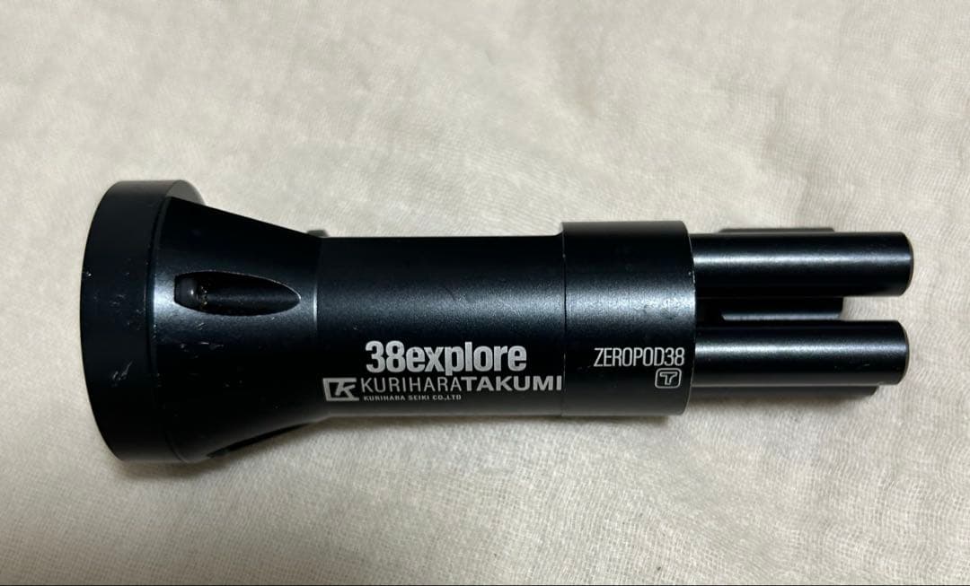 38explorer ZEROPOD38 アシノフック、アシノスティック1本付