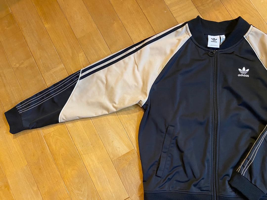 【美品】アディダスオリジナルストラックジャケットセットアップ　ジャージ　L