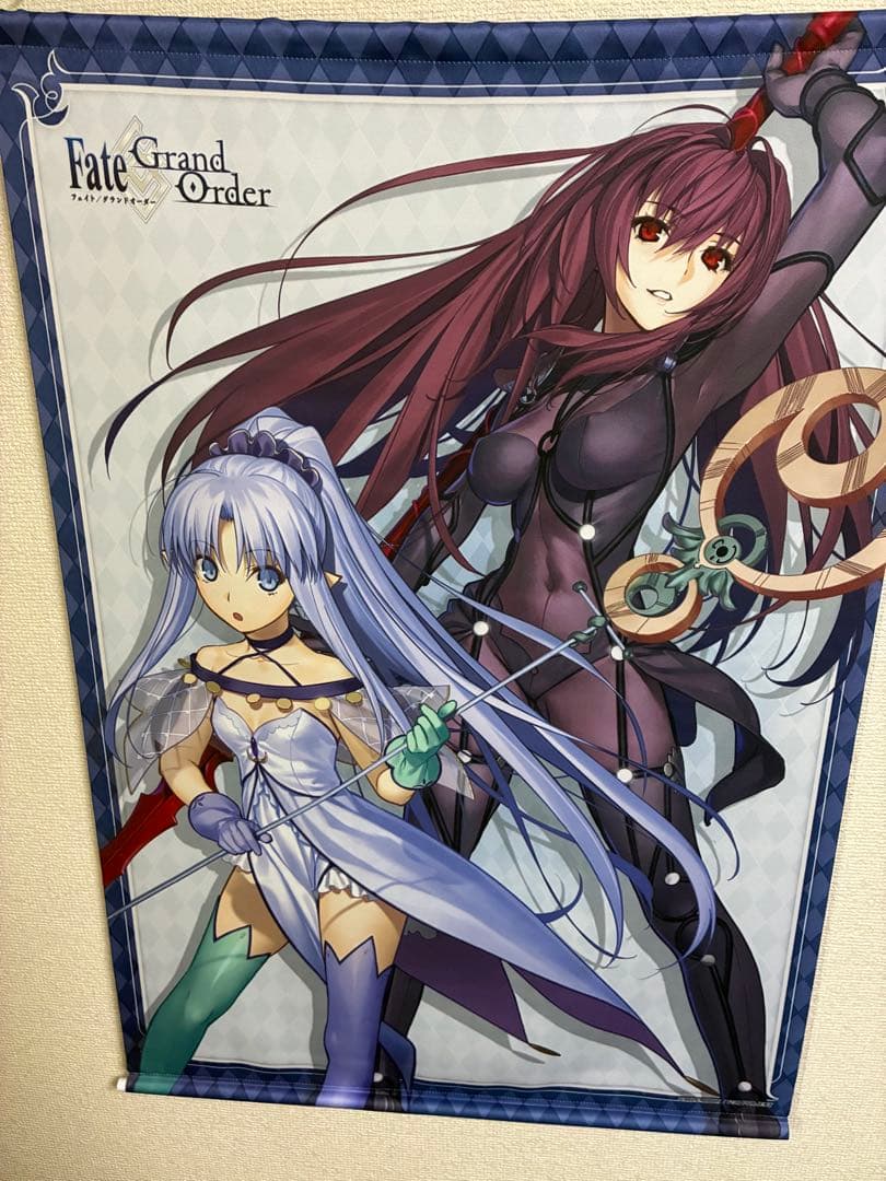 【限定品】Fate タペストリー 3点セット缶バッチなし　コンプティーク