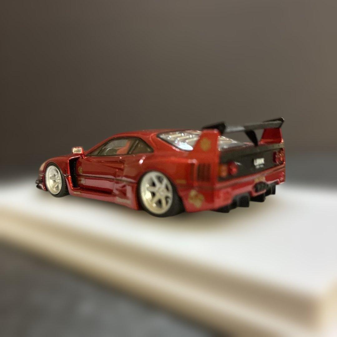 908※ LBWK フェラーリ F40 1/64スケール ダイキャスト ミニカー