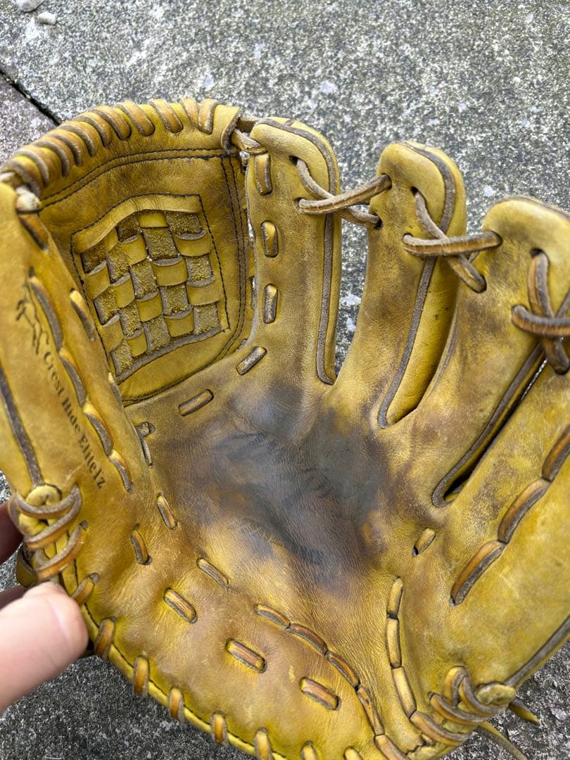Mizuno 軟式グローブ イエロー