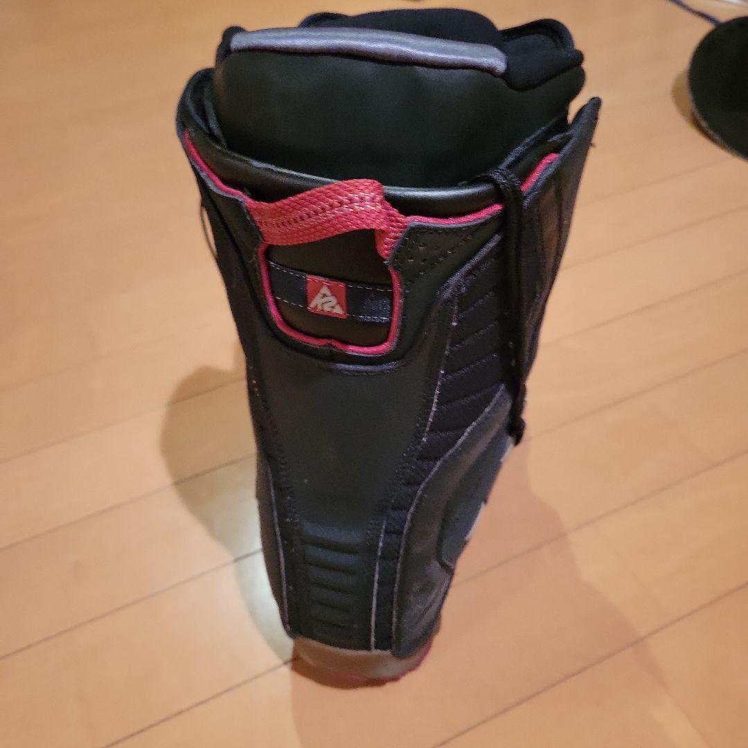 Cracker スノーボードブーツ 黒/赤 傷なし汚れなしかなり買い得