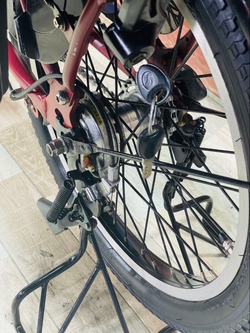 ギュットアニーズ⭐️13AH！パナソニック子供乗せ 電動アシスト自転車Y3609