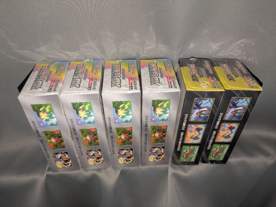 ポケモンカードゲーム テラスタルフェス4boxMEGAドリームEX2box