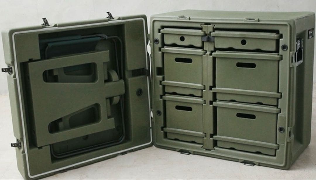 米軍放出品 HARDIGG シングル フィールドデスク ミリタリー ボックス