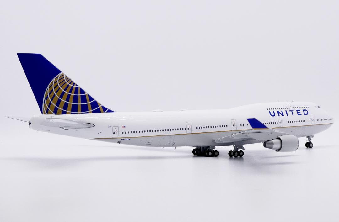 ユナイテッド航空 747-400 N175UA 1/200
