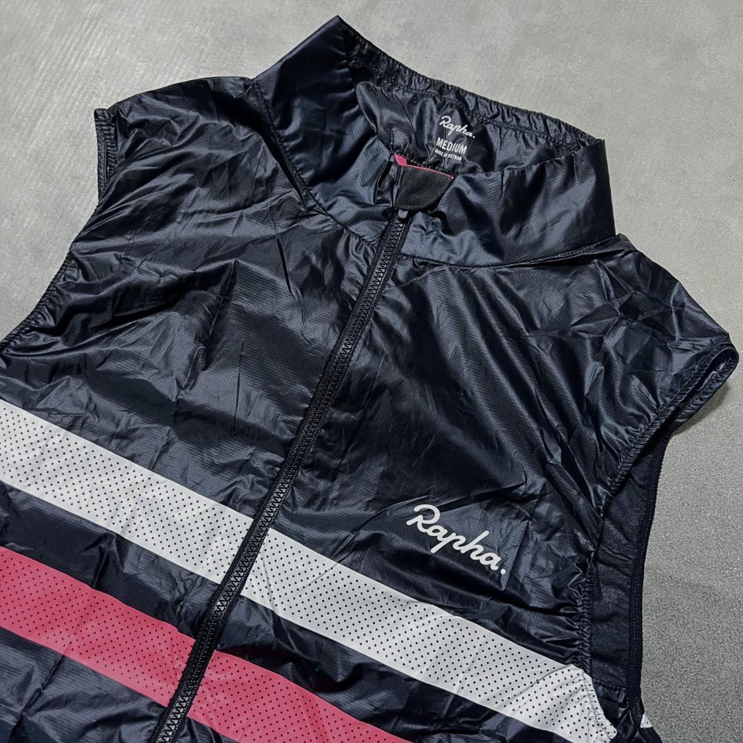 Rapha メンズ ブルベ ジレ Mサイズ ダークネイビー ベスト