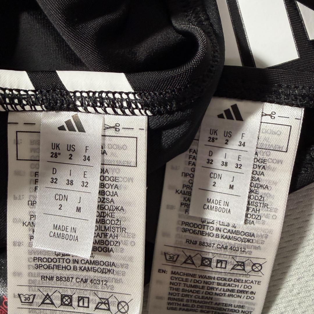 adidas アディダス ビーチバレー ビキニ ツーピース Black UK28