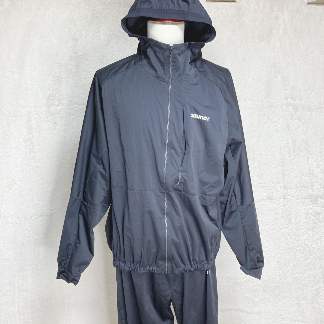 美品 ザウナ サウナスーツ XXL 上下セット 減量 ダイエット 大きいサイズ