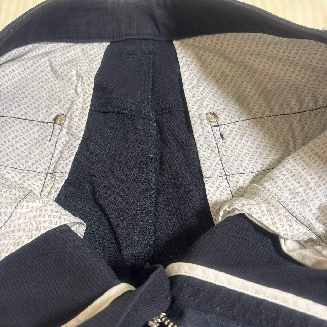 PEARY GATES パンツ ズボン 黒よりのネイビー パーリーゲイツ