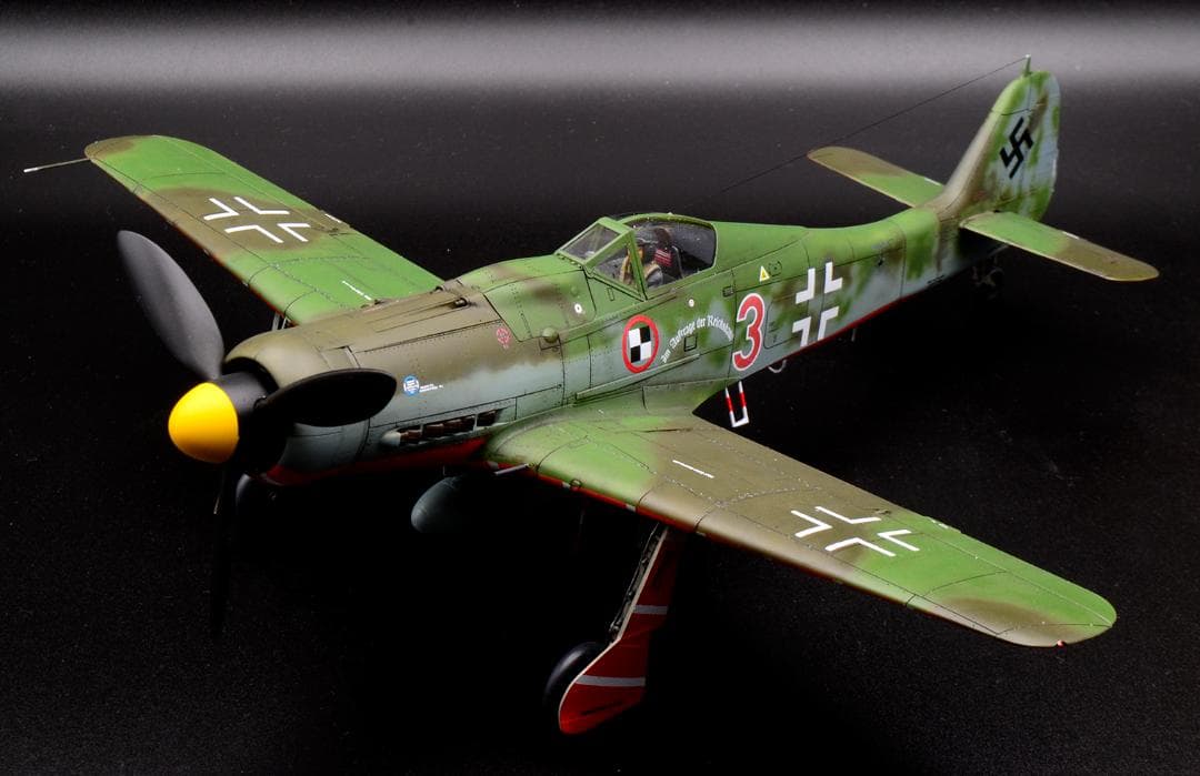 ムスタングです。1/48 Fw190D9 (プラモ エデュアルド 完成品)