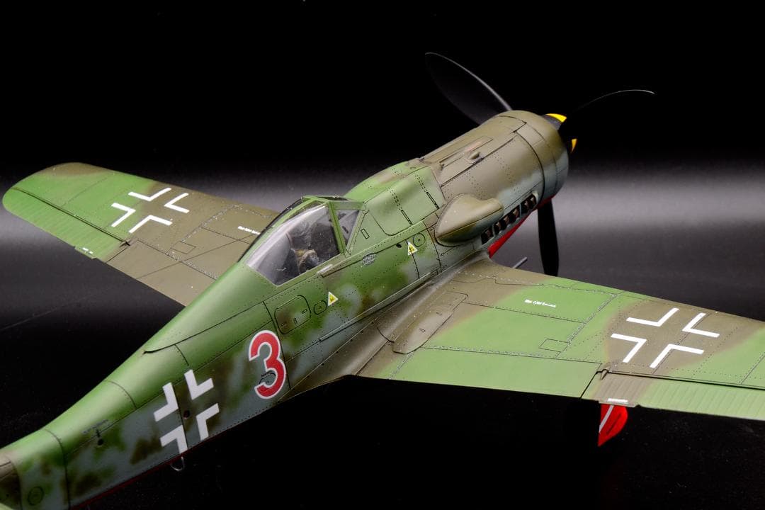 ムスタングです。1/48 Fw190D9 (プラモ エデュアルド 完成品)