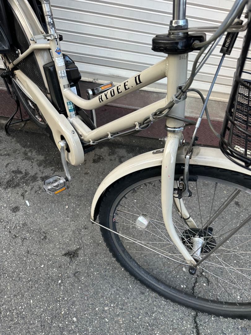 ブリヂストンhydee2 人気な車種　子供乗せシート付き電動自転車　お買い得品
