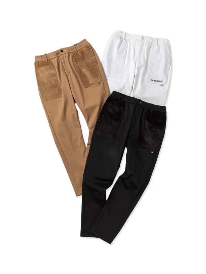 BONDING ABS WARM PANTS ブラック　パンツ　Lサイズ