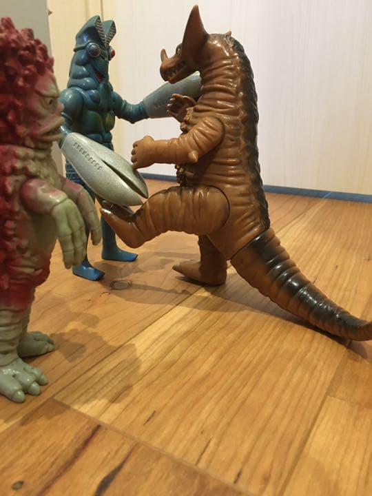 初代ウルトラマン ソフビ フィギュア ３体