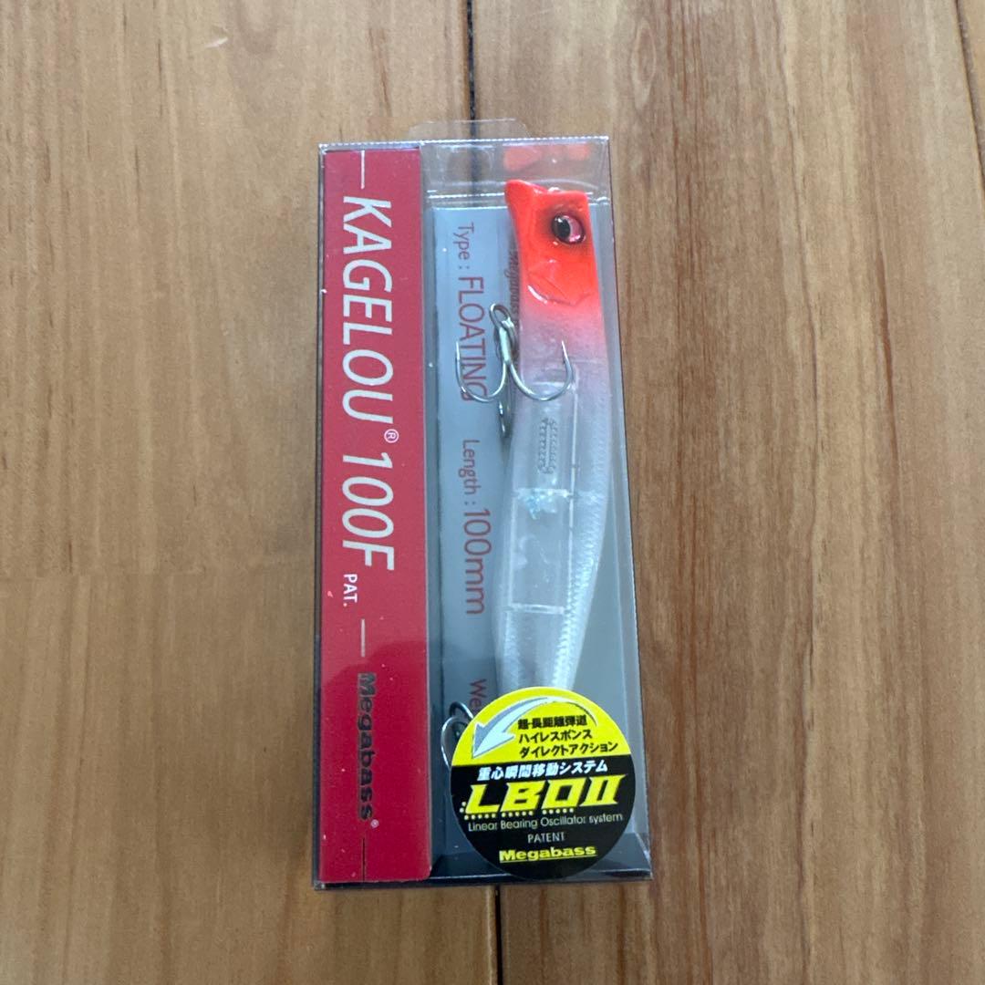 【新品】⭐︎Megabass カゲロウ100Fとハダラトラップ70 セット！