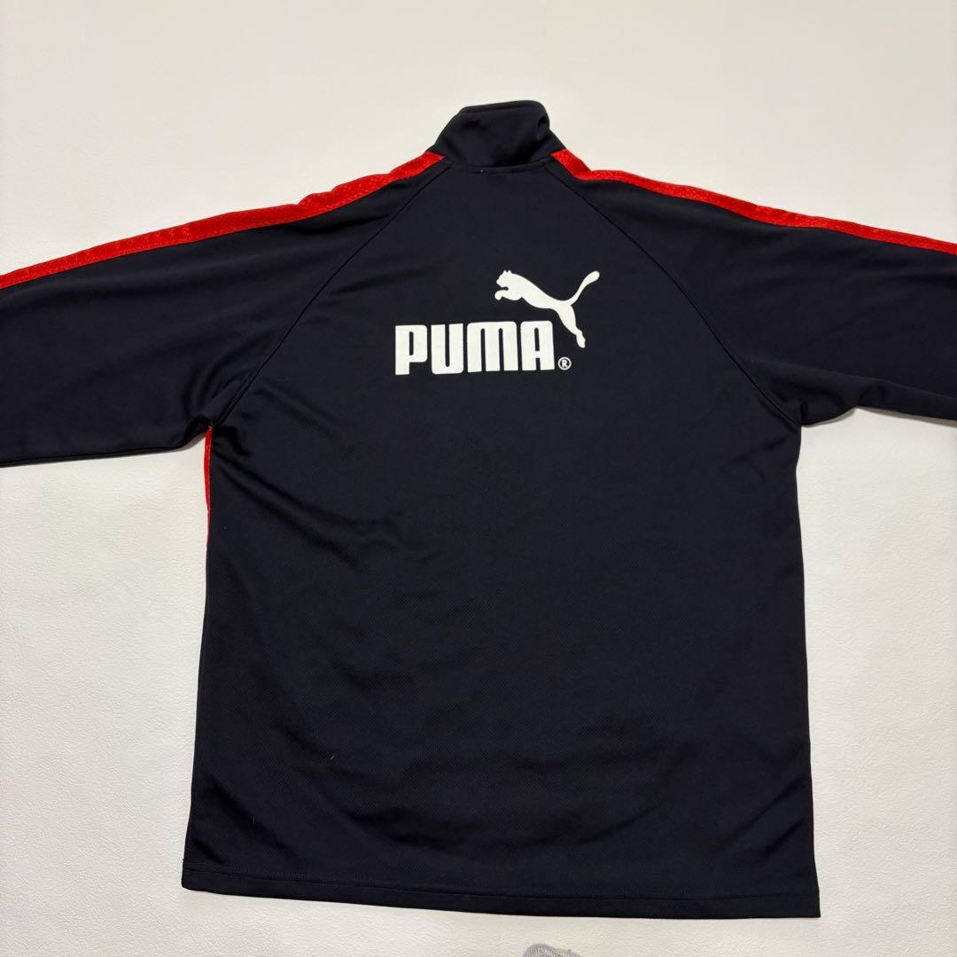 美品✨PUMA プーマ プージャ ジャージ 上下 セット　赤　黒