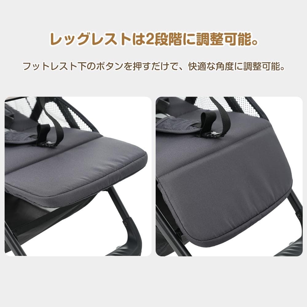 在庫一掃！ベビーカー 折りたたみ 超コンパクト 軽量 0~3歳頃 AB兼用