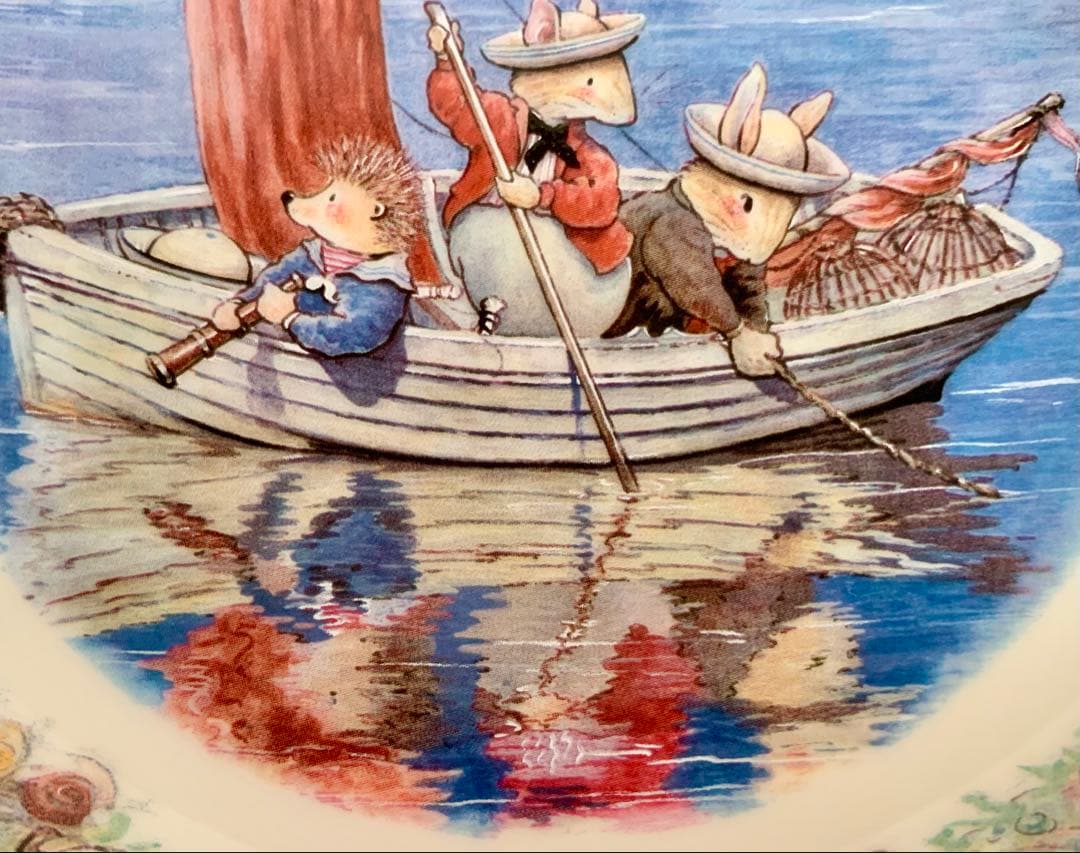 フォックスウッドものがたり Lookin For Piratesプレート 絵皿