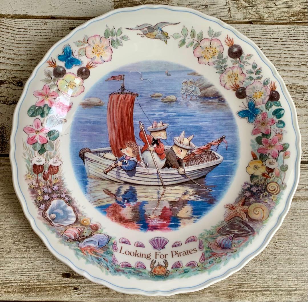 フォックスウッドものがたり Lookin For Piratesプレート 絵皿