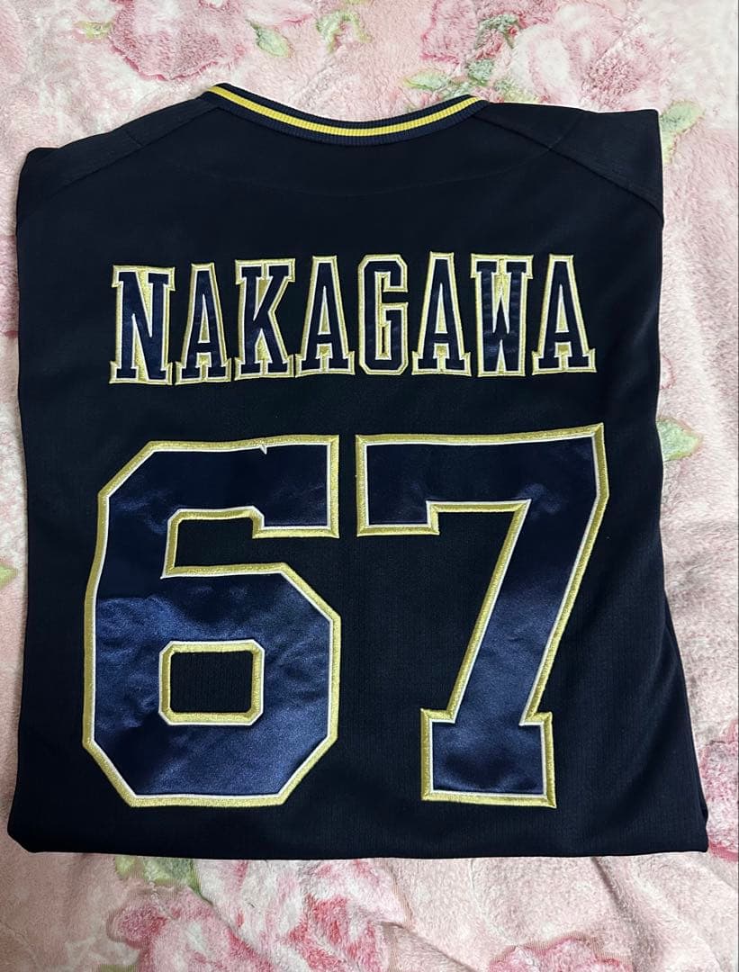 オリックスバファローズ　中川圭太選手　ビジターユニフォーム