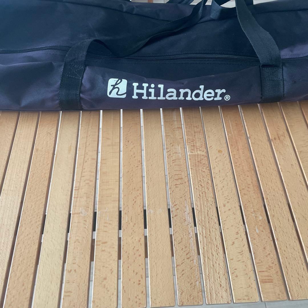 Hilander 折りたたみテーブル ナチュラルウッド
