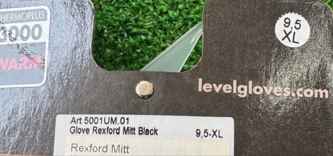 レベル LEVEL Rexford Mitt ブラック 9.5-XL 未使用