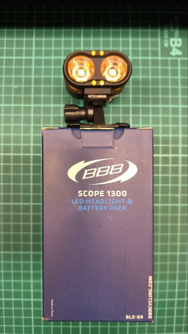 値下げ！BBB Scope 1300LEDライトで大光量Rideを!!