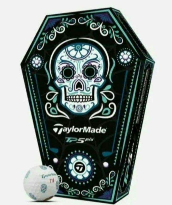 テーラーメイド 限定ボール TP5 pix ディア・デ・ムエルトス 新品